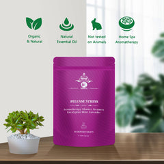 MR MIRYE shower steamers lavender 18-pack packaging promotes calm, relaxing showers