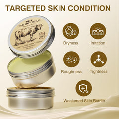 MROUVIK tallow-honey-cream texture close-up highlights creamy, lasting hydration