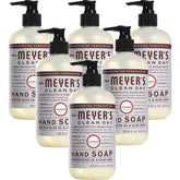 Mrs. Meyer's Clean Day Lavender hand soap bottle shows calming garden scent for daily handwashing