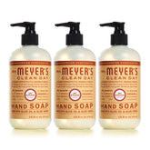 Mrs. Meyer's Clean Day Hand Soap Oat Blossom bottle front for a fresh scent