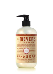Mrs. Meyer’s Clean Day Plumberry hand soap with fruity scent and care