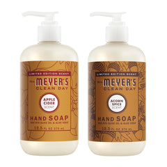 Mrs. Meyer's Clean Day Gingerbread bottle offers autumnal cleansing for busy hands