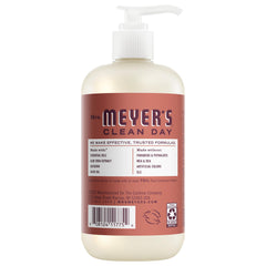 Mrs. MEYER'S pump head close-up demonstrating easy dispensing and convenient use