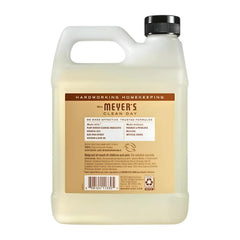 Mrs. Meyer's Oat Blossom bottle pump provides quick, non-drying cleansing