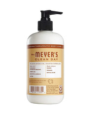Mrs Meyer's Oat Blossom Hand Lotion pump offers easy, tidy application.