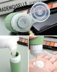 Mrsdry 3oz leakproof bottle showing secure travel containers