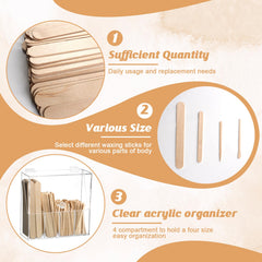 MSHUNKEJI medium wax stick ideal for arms and legs with precise control.