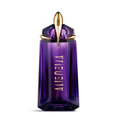 Mugler Alien EDP bottle closeup highlighting jasmine notes for a radiant first impression