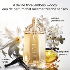 Mugler Alien Goddess bottle cap close-up showing premium design for gifting