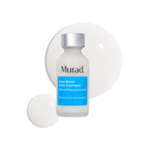 Murad Deep Relief Acne Treatment bottle demonstrates targeted relief for deep breakouts.