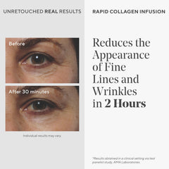 Murad Rapid Collagen Infusion texture close-up showing silky finish.