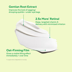 Murad Retinal ReSculpt Eye Lift Treatment gentian-root ingredient highlights lift and firming potential.