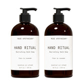 Muse Apothecary Hand Ritual bottle-pump for daily cleansing and skin-softening benefits