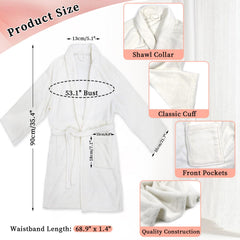 My Novel Things spa robe set inside showcases premium comfort for cozy evenings.
