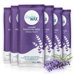 My Skin WAX paraffin wax blocks in lavender for spa-quality moisturizing sessions