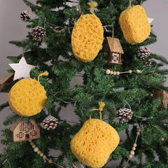 myhomebody foam loofah durable construction provides lasting scrubbing without tearing.