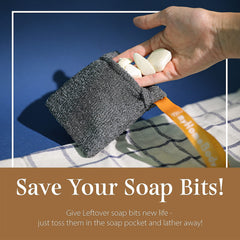myHomeBody soap-pocket-squares foot-scrub usage smooths rough skin