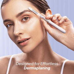 MyMed scalpel handle #3 pairs with 10R blades for controlled dermaplaning
