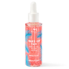 Mystic Tan Wake Up Tan serum bottle with pump for easy nightly application