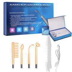 MYSWEETY high-frequency wand front view for at-home skincare benefits