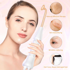 MYSWEETY high-frequency wand side view with ergonomic grip for comfortable use