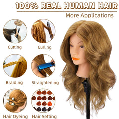 MYSWEETY real hair close-up showing natural texture for curling and braiding
