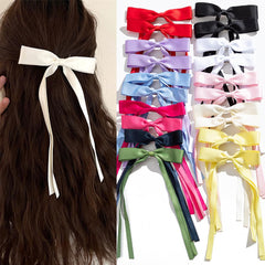 Mythos 20pc ribbon hair clip close-up non slip grip for secure everyday styling
