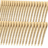 Mythos 40pcs golden duck-billed clips pack close-up for durable styling.