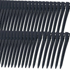 Mythos duck bill clips open for easy hair sectioning during styling