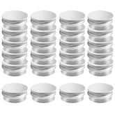 MYYZMY 20 pack aluminum tin jar with closed lid for portable, protected storage