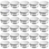 MYYZMY aluminum tin jar, compact 0.5oz, ideal for travel storage.