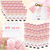 MZANK 40-pack baby shower hand cream set ideal party favors for guests and celebrations.