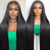 Mziio 32-inch lace-front wig close-up highlights natural hairline for seamless daily wear