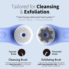 Three speeds with auto-timer on NågraCoola facial brush for customized routines.