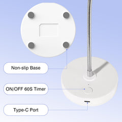 NailFace Flash Cure Lamp base-stability keeps polishes steady during polish.