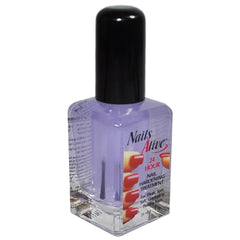 Nails Alive Nail Hardener bottle strengthens brittle nails for durable wear