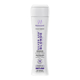 Naissant Silver Ash Blonde Mask packaging showcases premium, color-safe care for toned hair.