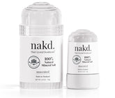nakd. Thai Crystal Deodorant stone regular-stick provides aluminum-free odor protection with mineral salts