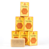 The Naked Bee Oatmeal & Honey soap pack front view for everyday cleansing