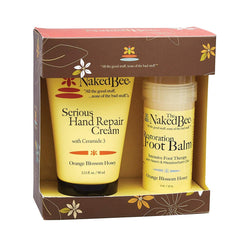 The Naked Bee Orange Blossom Hand Repair Cream jar for deeply hydrated skin
