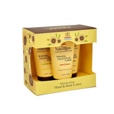 The Naked Bee Orange Blossom Honey Lotion bottle delivering daily hydration.