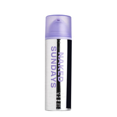 Naked Sundays CabanaClear SPF50 bottle closeup shows invisible protection and lightweight feel