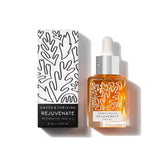 Naked & Thriving Rejuvenate oil bottle for daily moisturization and glow.