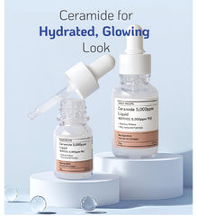 Nano Recipe ceramide concentrate mixed with toner for enhanced absorption