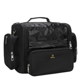 NAONAYA makeup brush bag tall-structure protects long brushes during travel.