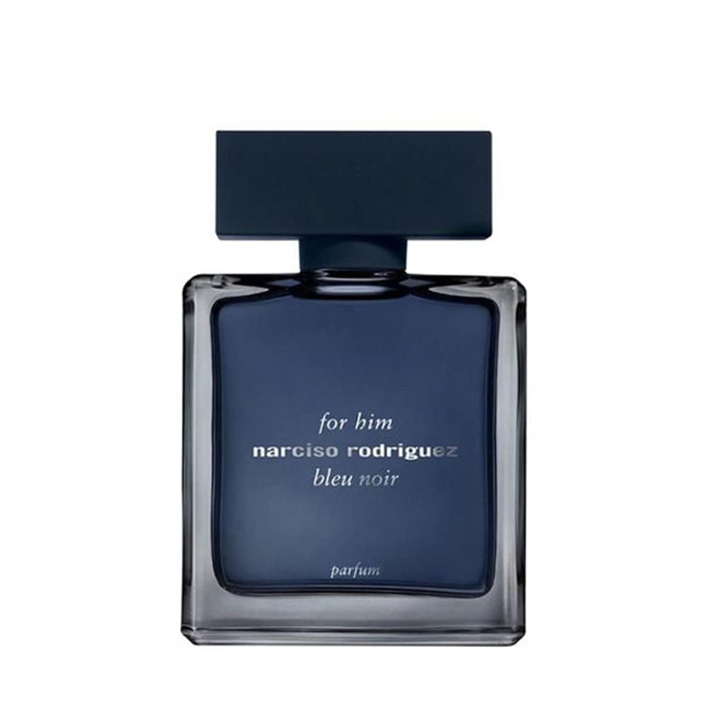 Narciso Rodriguez Bleu Noir bottle front view for confident daily wear.