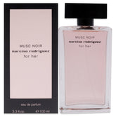 Narciso Rodriguez Musc Noir edp spray bottle for lasting daytime freshness.