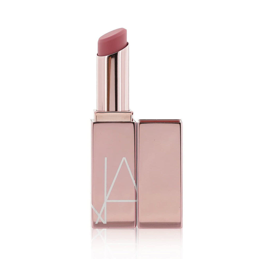 NARS Afterglow Lip Balm Fast Lane tinted gloss closeup boosts subtle color and shine for daily lips