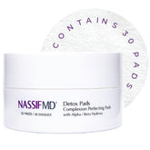 NassifMD Exfoliating Detox Pads packaging ready for a pore-minimizing cleansing ritual