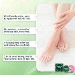 Nasteck Balm quick-absorption closeup highlights fast skin penetration.
